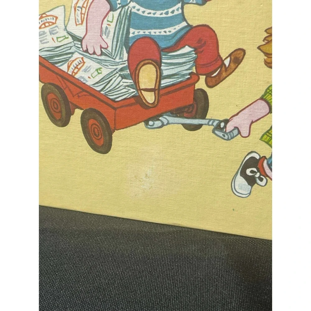 Vintage Sesame Street The Sun Book 1981 Childrens Educational Hardcover‎